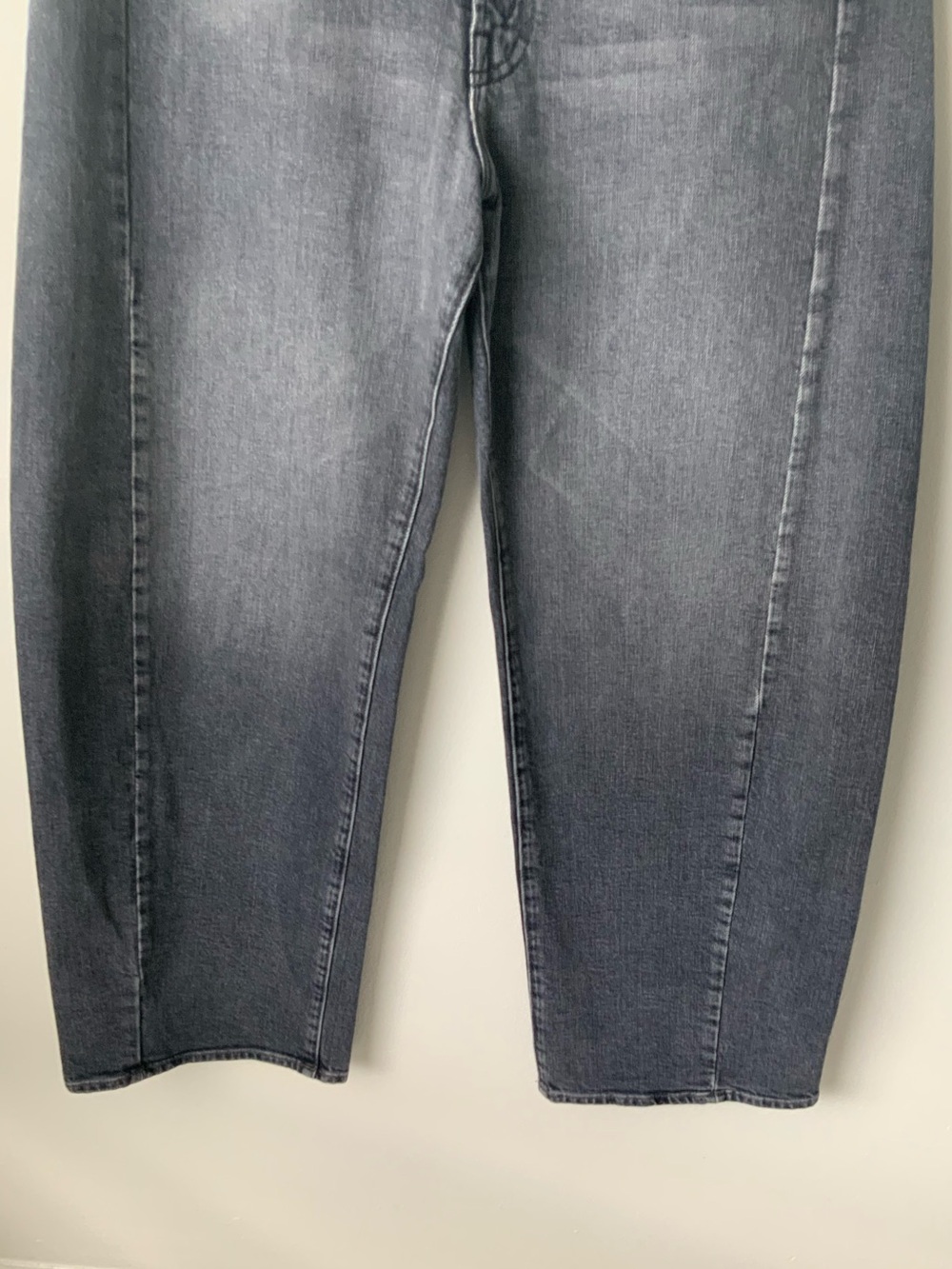 MOTHER SUPERIOR Jeans Half-Pipe Flood Outta Sight Washed Charcoal Gray Size 27 - Picture 8 of 16